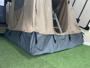 Anbauerweiterung für das ausklappbare Dachzelt Direct4x4 Green & Grey Expedition