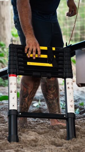 heavy-duty-rooftop-tent-ladder.jpg Heavy Duty Rooftop Tent Ladder